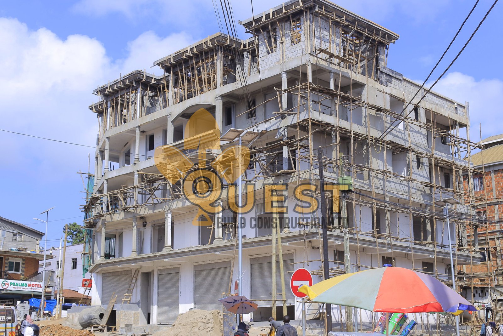 Construction photography from the Quest Build media collection